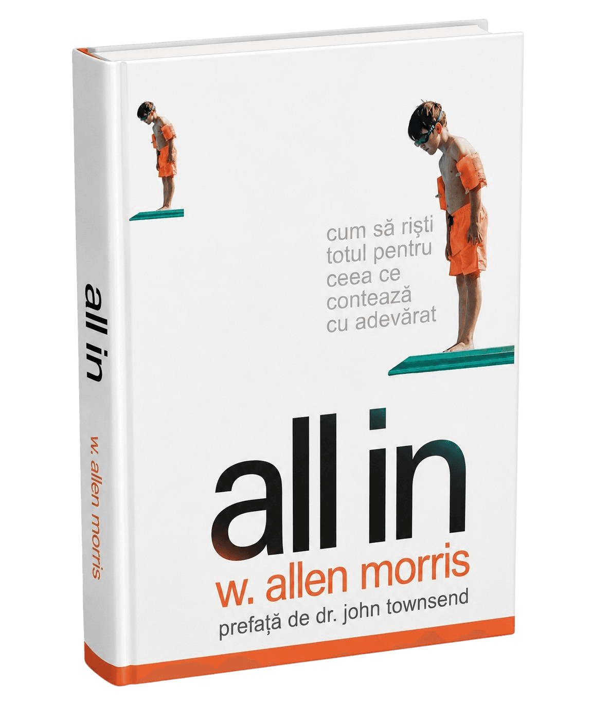 Coperta cărții ALL IN de W. Allen Morris